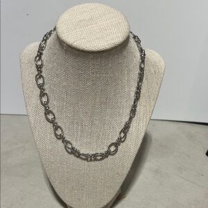 Elegant Silver Chain Necklace